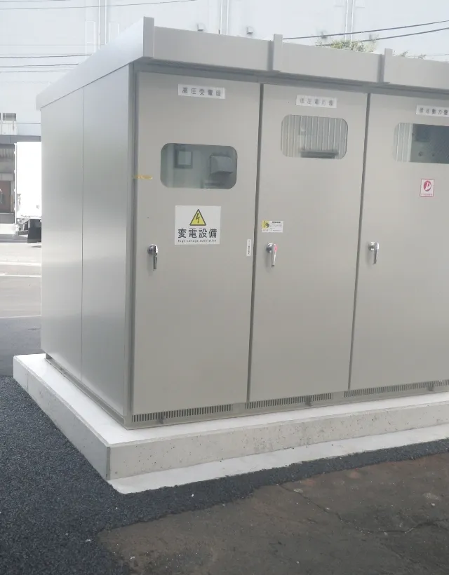 S鉄工所様　工場新設に伴う高圧受電設備及び照明空調工事