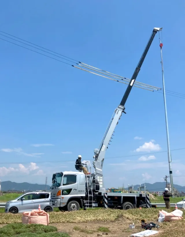 株式会社I様　県単道路維持修繕照明灯更新工事